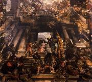 Giovanni Antonio Fumiani Martyrdom and Glory of St Pantaleon Spain oil painting artist